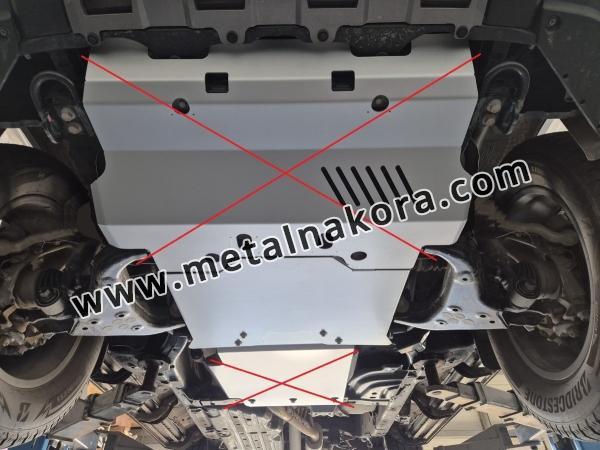 Предпазна кора за двигател и предна броня Toyota Land Cruiser 250 - алуминий 6
