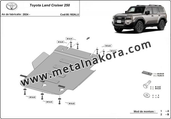 Предпазна кора за скоростна кутия Toyota Land Cruiser 250 3