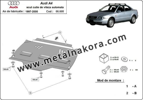 Предпазна кора за скоростна кутия Audi A4 B5 3