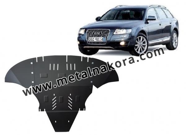 Предпазна кора за двигател, скоростна кутия, радиатор и предна броня Audi  A6 Allroad II 1