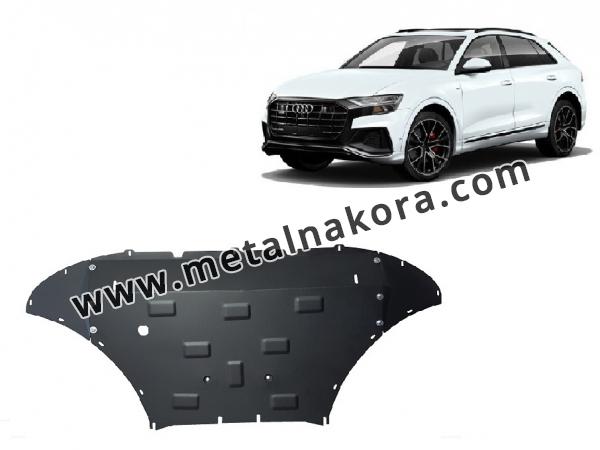Предпазна кора за двигател и предна броня Audi Q8 1
