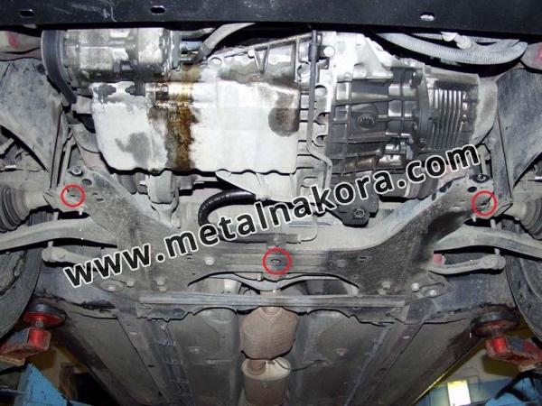 Предпазна кора за двигател, скоростна кутия, радиатор и предна броня Peugeot 406 5