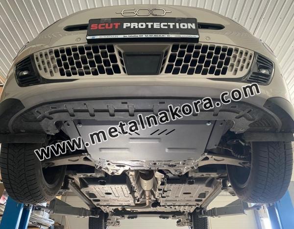 Метална предпазна кора за двигател Fiat 600 8