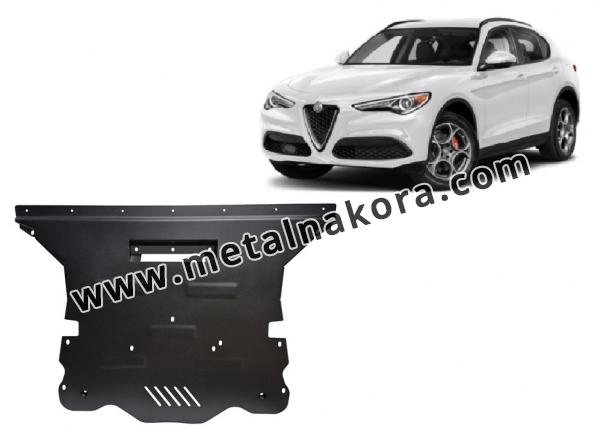 Предпазна кора за двигател, скоростна кутия, радиатор и предна броня Alfa Romeo Stelvio 1