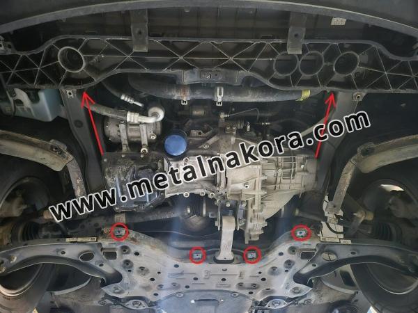 Предпазна кора за двигател, скоростна кутия, радиатор и предна броня Hyundai Tucson 4