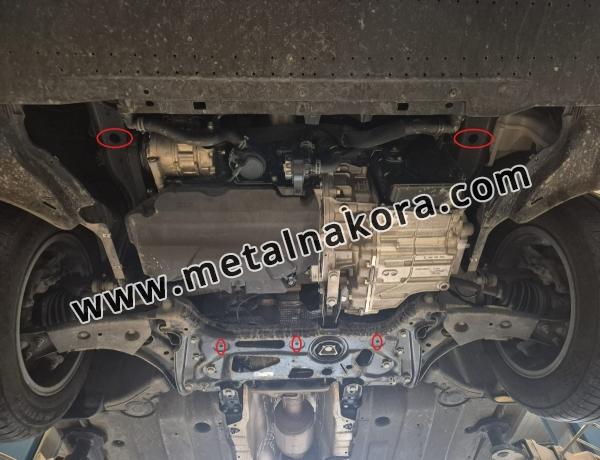 Алуминиев предпазна кора за двигател Audi A3 4