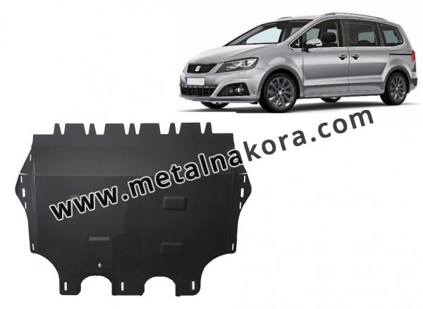 Предпазна кора за двигател, скоростна кутия, радиатор и предна броня Seat Alhambra 1