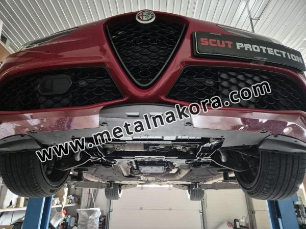 Предпазна кора за двигател, скоростна кутия, радиатор и предна броня Alfa Romeo Giulia 6