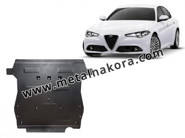 Предпазна кора за двигател, скоростна кутия, радиатор и предна броня Alfa Romeo Giulia 1