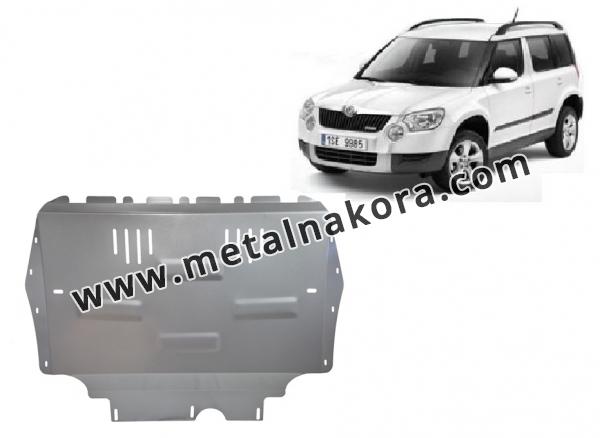 Алуминиев Предпазна кора за двигател, скоростна кутия и радиатор Skoda Yeti 1