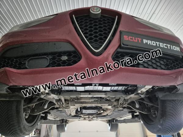 Алуминиев Предпазна кора за двигател, скоростна кутия, радиатор и предна броня Alfa Romeo Stelvio 8