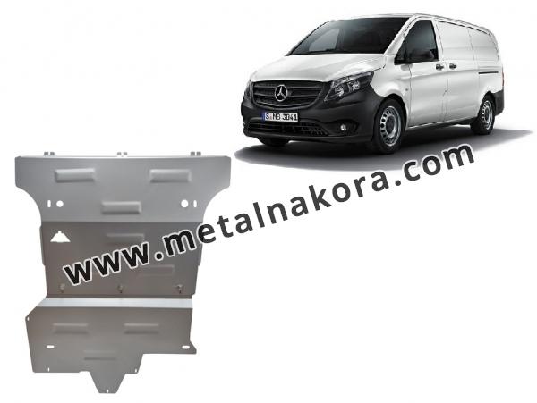 Алуминиев щит на Mercedes Viano W447 1