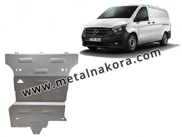 Алуминиев щит на Mercedes Vito W447 1