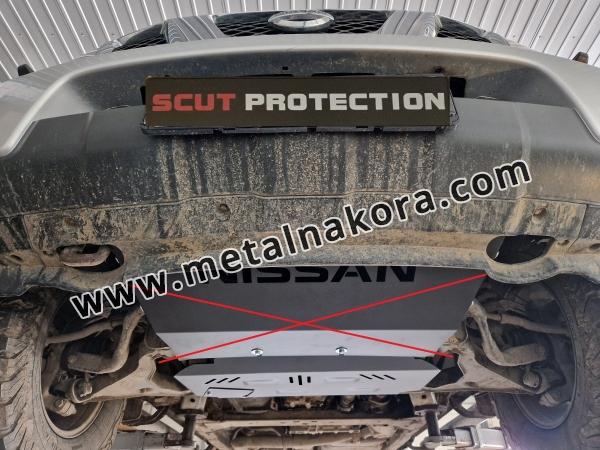 Алуминиев щит на Nissan Navara 10