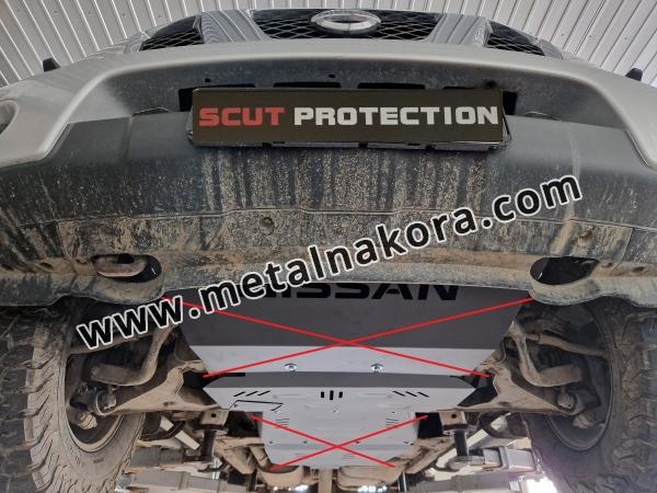 Алуминиев щит на Nissan Navara 11