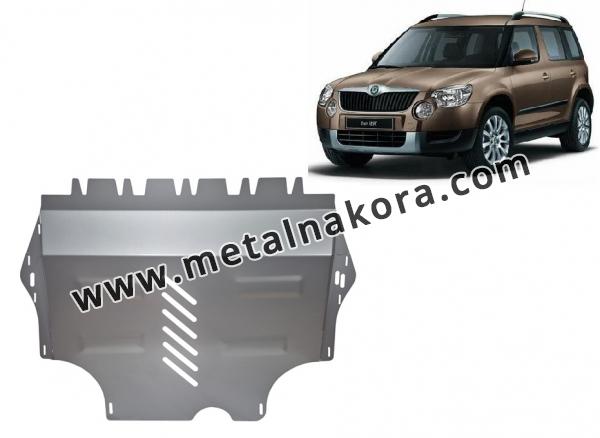 Алуминиев Предпазна кора за двигател, скоростна кутия и радиатор Skoda Yeti 1