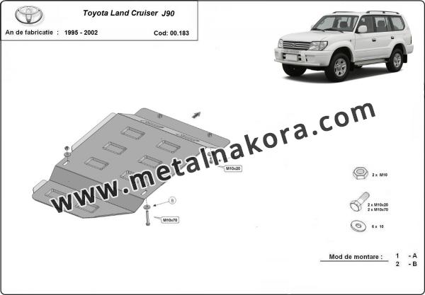 Предпазна кора за скоростна кутия Toyota Land Cruiser  J90 3
