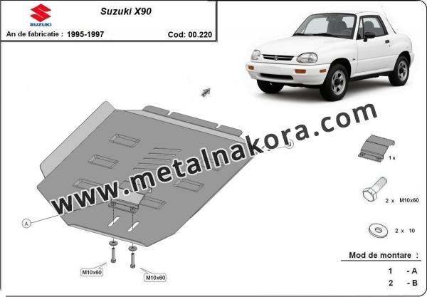 Предпазна кора за скоростна кутия Suzuki X90 3