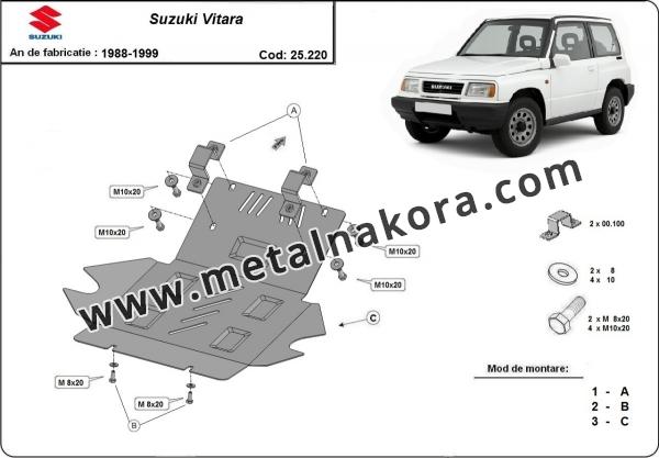 Предпазна кора за двигател и радиатор Suzuki Vitara 3