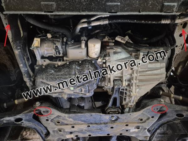 Алуминиев Предпазна кора за двигател и скоростна кутия Ford Transit -FWD 4