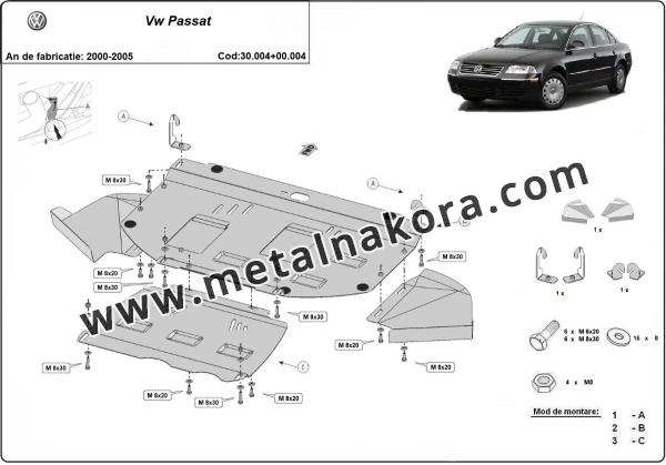 Комплект щитове VW Passat B5.5 2