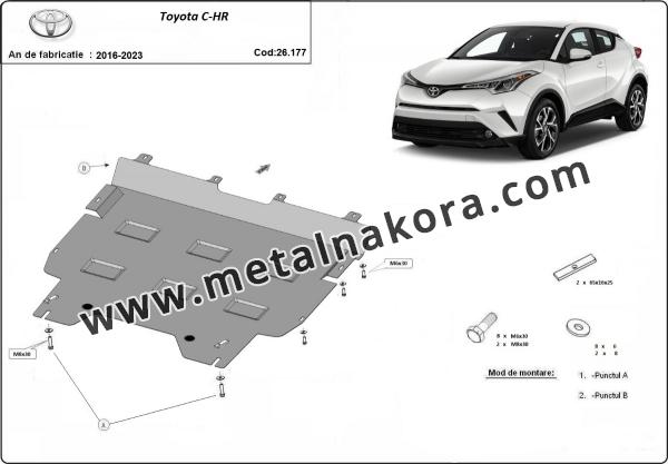 Предпазна кора за двигател, радиатор и предна броня Toyota Toyota C-HR 3