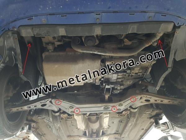 Метална предпазна кора за двигател Audi A2 4