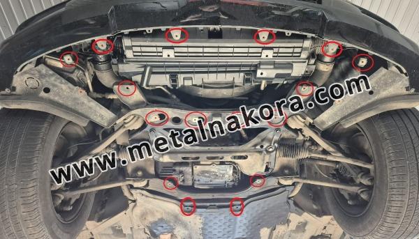 Предпазна кора за двигател, скоростна кутия, радиатор и предна броня Mercedes GLK X204 4