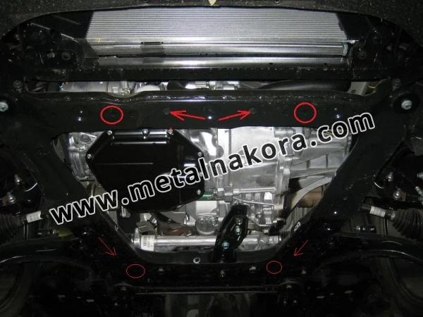 Предпазна кора за двигател, скоростна кутия и радиатор Nissan Qashqai 4