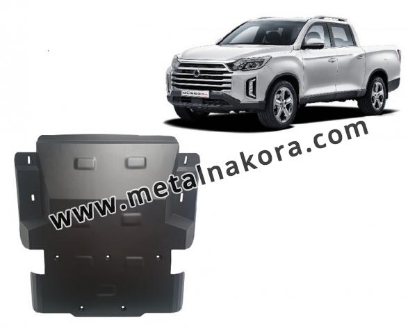 Предпазна кора за двигател, радиатор и предна броня Ssangyong Musso Grand  1