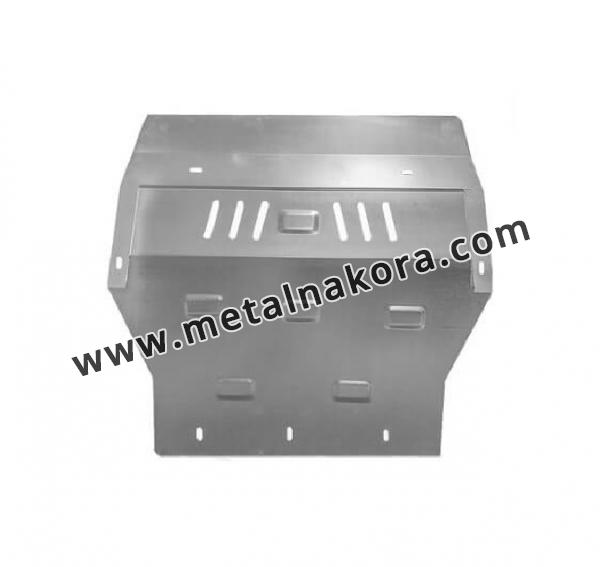 Предпазна кора за двигател, скоростна кутия, радиатор и предна броня Volkswagen Transporter T5 Caravelle - поцинкована 2