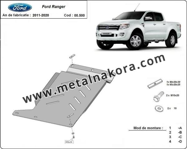 Предпазна кора за скоростна кутия Ford Ranger 3