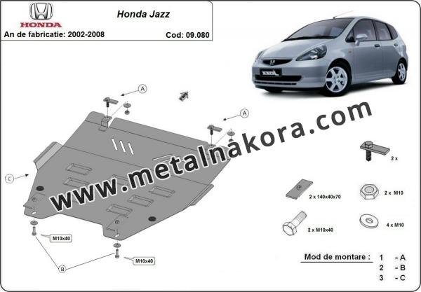 Предпазна кора за двигател, скоростна кутия и радиатор Honda Jazz 3