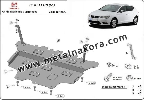 Предпазна кора за двигател и скоростна кутия Seat Leon 2
