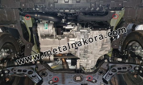 Алуминиев щит на BAIC Beijing X75 4