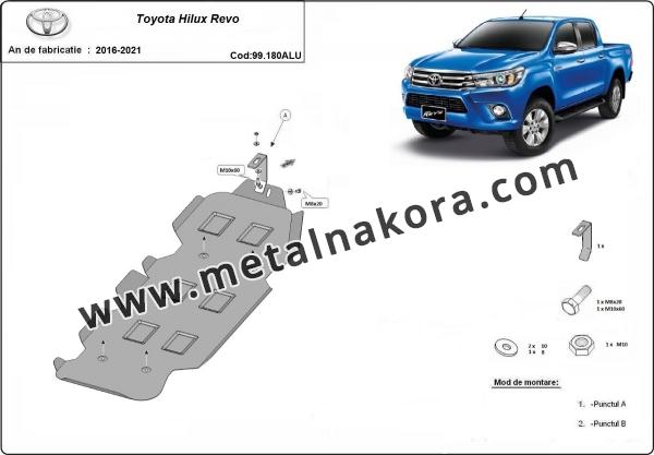 Алуминиев резервоар на Toyota Hilux Revo 2