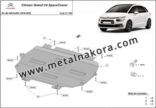 Предпазна кора за двигател и скоростна кутия Citroen Grand C4 SpaceTourer 3