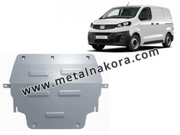 Алуминиев Предпазна кора за двигател, скоростна кутия, радиатор и предна броня изработени от алуминий Fiat Scudo 1