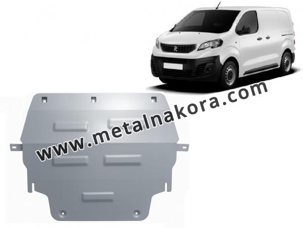 Алуминиев Предпазна кора за двигател, скоростна кутия, радиатор и предна броня изработени от алуминий Peugeot Traveller 1