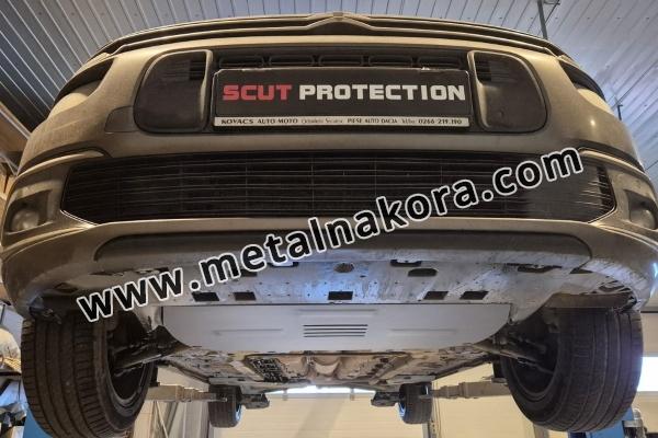 Алуминиев Предпазна кора за двигател, скоростна кутия, радиатор и предна броня изработени от алуминий Citroen Grand C4 Picasso 8