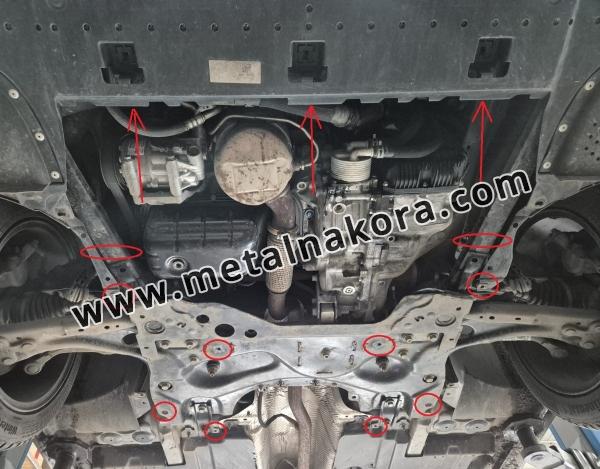 Предпазна кора за двигател и скоростна кутия Opel Astra L 4