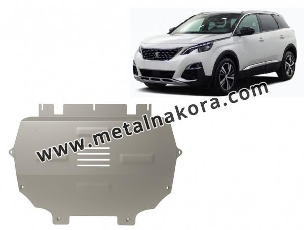 Алуминиев Предпазна кора за двигател, скоростна кутия, радиатор и предна броня изработени от алуминий Peugeot 5008 1