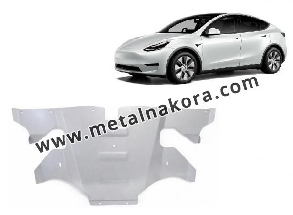 Заден щит на двигателя Tesla Model Y AWD - aluminiĭ 1