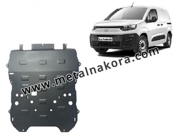 Предпазна кора за двигател, скоростна кутия, радиатор и предна броня Fiat Doblo 1