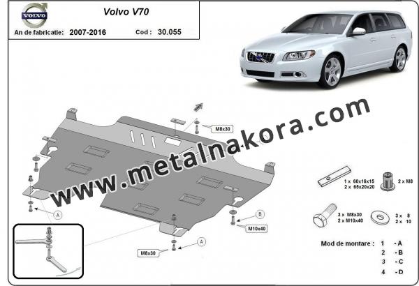 Предпазна кора за двигател и скоростна кутия Volvo V70 2