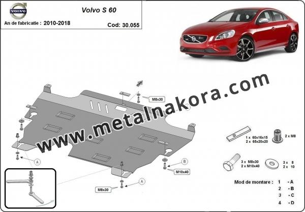 Предпазна кора за двигател и скоростна кутия Volvo S60 2