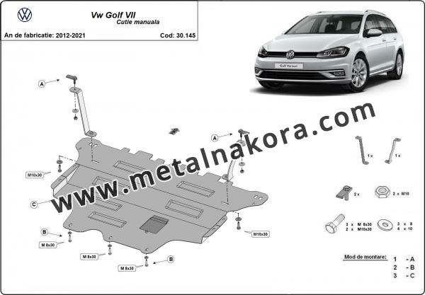 Предпазна кора за двигател и скоростна кутия Vw Golf VII - ръчна скоростна кутия 2