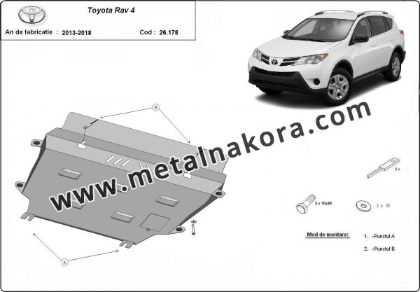 Метална предпазна кора за двигател Toyota RAV 4 2