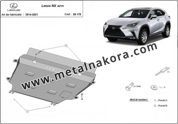 Метална предпазна кора за двигател Lexus NXAZ10 2