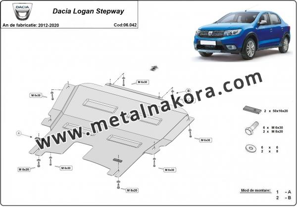 Предпазна кора за двигател и скоростна кутия Dacia Logan Stepway 2